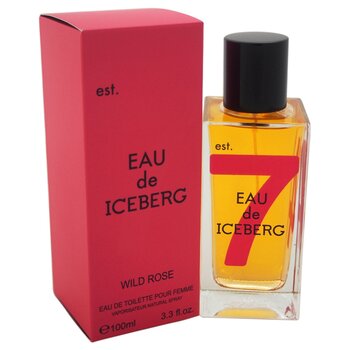 Iceberg Eau de Iceberg Wild Rose by Iceberg for Women 3.3 oz