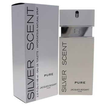 Jacques Bogart Silver Scent Pure by Jacques Bogart for Men 3.3 oz