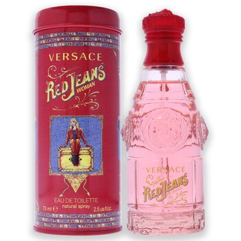 Versace Red Jeans by Versace for Women 2.5 oz