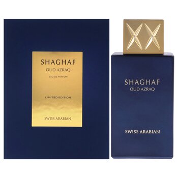 Swiss Arabian Shaghaf Oud Azraq by Swiss Arabian for Unisex EDP Spray 2.5 oz