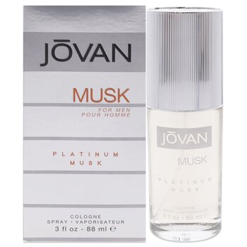 Jovan Jovan Platinum Musk by Jovan for Men EDC Spray 3 oz
