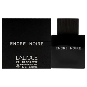 Lalique Encre Noire by Lalique for Men EDT Spray 3.3 oz