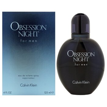 Calvin Klein Obsession Night by Calvin Klein for Men EDT Spray 4 oz