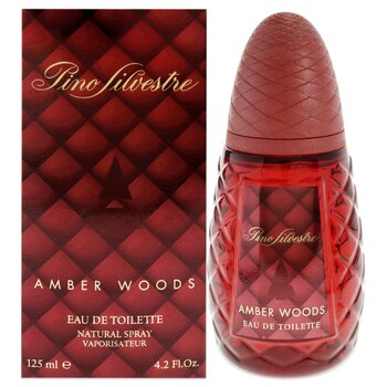 Pino Silvestre Amber Woods de Pino Silvestre para hombre - EDT en spray de 118 ml 4.2 oz