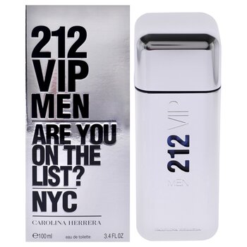 Carolina Herrera 212 VIP by Carolina Herrera for Men - 3.4 oz EDT Spray 3.4 oz