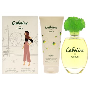 Others Cabotine by Parfums Gres for Women - 2 Pc Gift Set 3.4oz EDT Spray, 6.8oz Body Lotion 2 Pc Gift Set