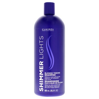 Others Shimmer Lights Blonde and Silver Shampoo by Clairol for Unisex - 31.5 oz Shampoo 31.5 oz