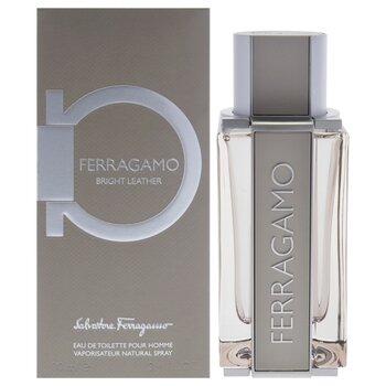 Salvatore Ferragamo Bright Leather by Salvatore Ferragamo for Men - 3.4 oz EDT Spray 3.4 oz