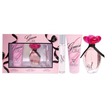 Guess Guess Girl by Guess for Women - 3 Pc Gift Set 3.4oz EDT Spray, 0.5oz EDT Spray, 6.7oz Body Lotion 3 Pc Gift Set