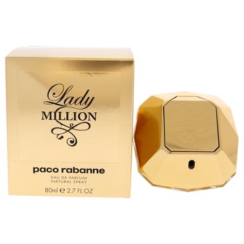 Paco Rabanne Lady Million by Paco Rabanne for Women - 2.7 oz EDP Spray 2.7 oz