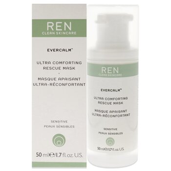 Ren Evercalm Ultra Comforting Rescue Mask by REN for Unisex - 1.7 oz Mask 1.7 oz