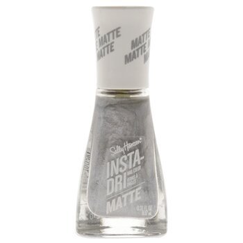 Sally Hansen Insta-Dri Nail Color - 011 Smokey Silver by Sally Hansen for Women - 0.31 oz Nail Polish 0.31 oz