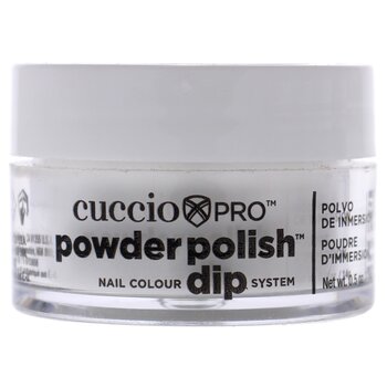 Billy Jealousy Pro Powder Polish Nail Colour Dip System - White With Silver Mica by Cuccio Colour for Women - 0.5 oz Nail Powder 0.5 oz