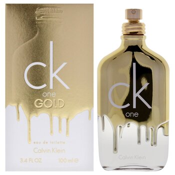Calvin Klein CK One Gold by Calvin Klein for Unisex - 3.4 oz EDT Spray 3.4 oz
