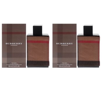 Burberry Burberry London by Burberry for Men - 3.3 oz EDT Spray - Pack of 2 3.3 oz