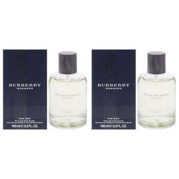 Burberry Burberry Weekend by Burberry for Men - 3.3 oz EDT Spray - Pack of 2 3.3 oz