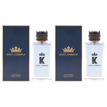 Dolce & Gabbana K by Dolce and Gabbana for Men - 3.3 oz EDT Spray - Pack of 2 3.3 oz