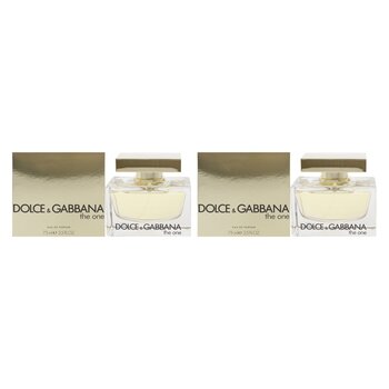 Dolce & Gabbana The One by Dolce and Gabbana for Women - 2.5 oz EDP Spray - Pack of 2 2.5 oz