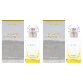 Hermes Le Jardin de Monsieur Li by Hermes for Women - 1.6 oz EDT Spray - Pack of 2 1.6 oz