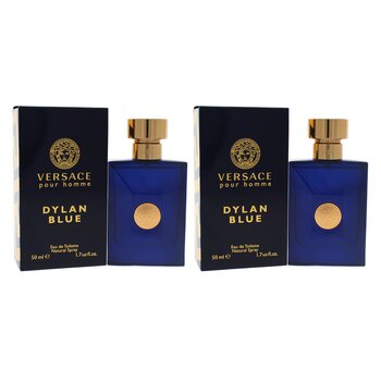 Versace Dylan Blue by Versace for Men - 1.7 oz EDT Spray - Pack of 2 1.7 oz