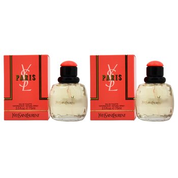Yves Saint Laurent Paris by Yves Saint Laurent for Women - 2.5 oz EDT Spray - Pack of 2 2.5 oz