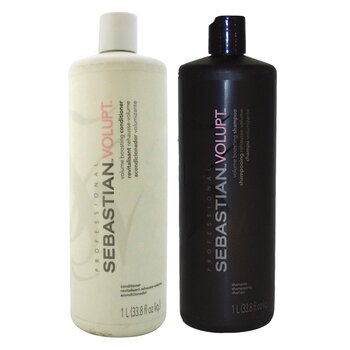 Sebastian Volupt Volume Boosting Shampoo and Conditioner Kit by Sebastian for Unisex - 2 Pc Kit 33.8oz Shampoo, 33.8oz Conditioner 2 Pc Kit