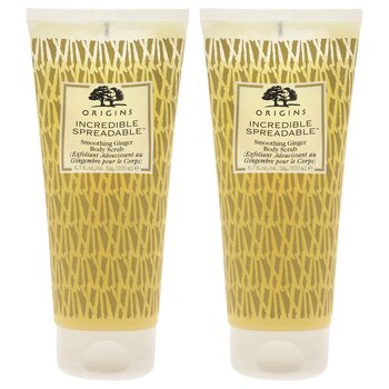 Origins Ginger Body Scrub by Origins for Unisex - 6.7 oz Scrub - Pack of 2 6.7 oz