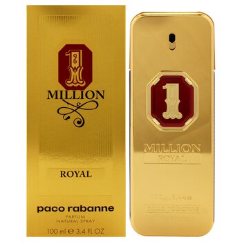 Paco Rabanne 1 Million Royal by Paco Rabanne for Men - 3.4 oz Parfum Spray 3.4 oz