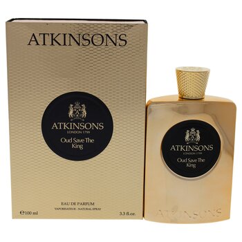 Atkinsons Oud Save The King by Atkinsons for Men - 3.3 oz EDP Spray 3.3 oz