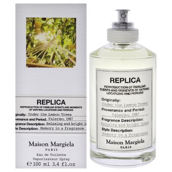 Maison Margiela Replica Under The Lemon Trees by Maison Margiela for Unisex - 3.4 oz EDT Spray 3.4 oz