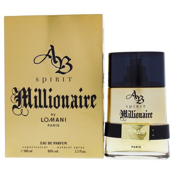 Lomani AB Spirit Millionaire by Lomani for Men - 3.3 oz EDP Spray 3.3 oz