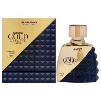Al Haramain Gold Crystal Sapphire by Al Haramain for Unisex - 3.33 oz EDP Spray 3.33 oz