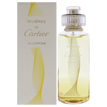 Cartier Rivieres de Cartier Allegresseby Cartier for Women - 3.3 oz EDT Spray (Refillable) 3.3 oz