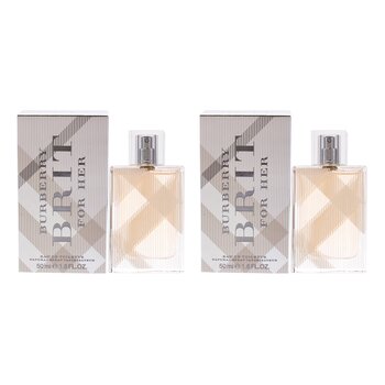 Burberry Burberry Brit by Burberry for Women - 1.6 oz EDT Spray - Pack of 2 1.6 oz