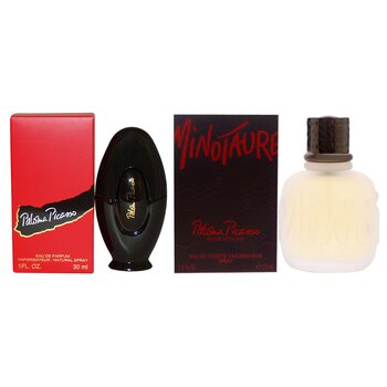 Paloma Picasso Minotaure and Paloma Picasso Kit by Paloma Picasso for Unisex - 2 Pc Kit 2.5oz EDT Spray, 1oz EDP Spray 2 Pc Kit