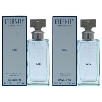 Calvin Klein Eternity Air by Calvin Klein for Women - 3.4 oz EDP Spray - Pack of 2 3.4 oz