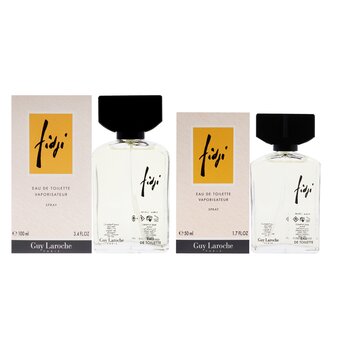 Guy Laroche Fidji Kit by Guy Laroche for Women - 2 Pc Kit 3.4oz EDT Spray, 1.7oz EDT Spray 2 Pc Kit