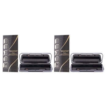 Buxom Empty Customizable Eyeshadown Palette by Buxom for Women - 1 Pc Empty Case - Pack of 2 1 Pc