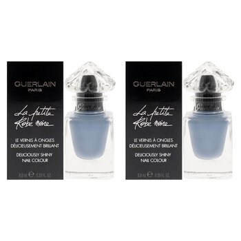 Guerlain La Petite Robe Noire Deliciously Shiny Nail Colour - 008 Denim Jacket by Guerlain for Women - 0.29 oz Nail Polish - Pack 0.29 oz