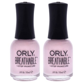 Orly Breathable Treatment Plus Color - 20913 Pamper Me by Orly for Women - 0.6 oz Nail Polish - Pack of 2 0.6 oz