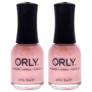 Orly Nail Lacquer - 20004 Toast The Couple by Orly for Women - 0.6 oz Nail Polish - Pack of 2 0.6 oz