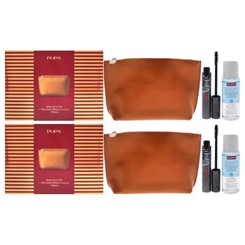 Pupa Vamp! All in One and Two-Phase Make-Up Remover Set - Pack of 2 by Pupa Milano for Women - 3 Pc 0.30oz Vamp! All in One M 3 Pc