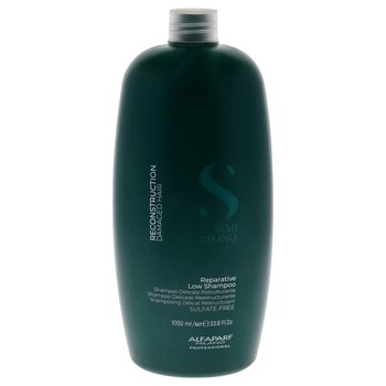 AlfaParf Semi Di Lino Reconstruction Reparative Low Shampoo by Alfaparf Milano for Unisex - 33.8 oz Shampoo 33.8 oz