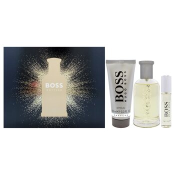 Hugo Boss Boss No. 6 by Hugo Boss for Men - 3 Pc Gift Set 3.3oz EDT Spray, 0.3oz EDT Spray, 3.3oz Shower Gel 3 Pc Gift Set