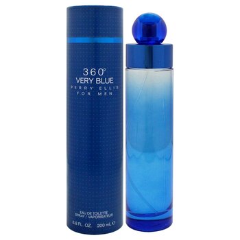 Perry Ellis 360 Very Blue by Perry Ellis for Men - 6.8 oz EDT Spray 6.8 oz