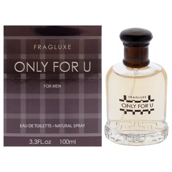 Fragluxe Only For U by Fragluxe for Men - 3.3 oz EDT Spray 3.3 oz