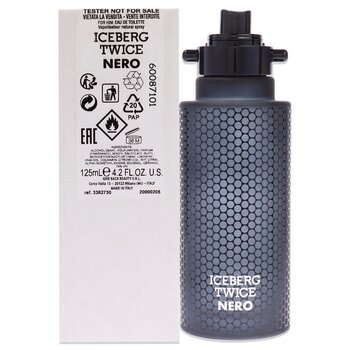 Iceberg Iceberg Twice Nero by Iceberg for Men - 4.2 oz EDT Spray (Tester) 4.2 oz