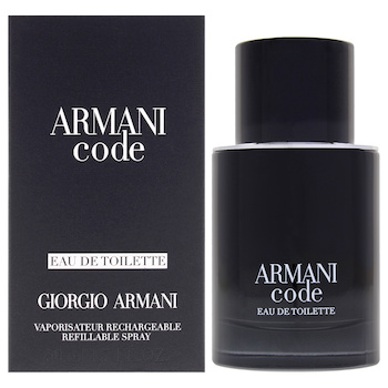 Giorgio Armani Armani Code by Giorgio Armani for Men - 1.7 oz EDT Spray (Refillable) 1.7