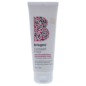 Briogeo Farewell Frizz Blow Dry Perfection and Heat Protectant Cream by Briogeo for Unisex 4 oz Cream 4 oz
