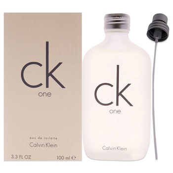 Calvin Klein CK One Kit by Calvin Klein for Unisex 2 Pc Kit 3.3oz EDT Spray, 2.6oz Deodorant Stick 2 Pc Kit